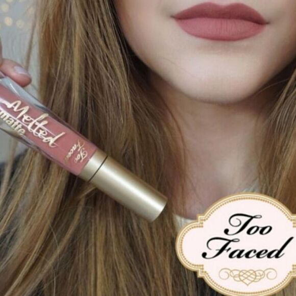 Too Faced Matte Liquid Lipstick in Social Fatigue - Picture 3 of 15